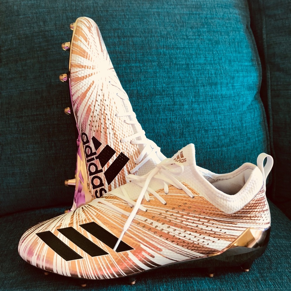 Adidas Adizero Gold Cleats Size 13.5 NWT